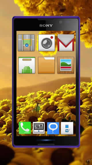 Transparent Screen 3D Launcher screenshot 1