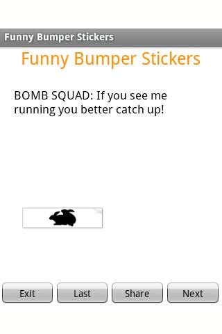 Funny Bumper Stickers screenshot 2