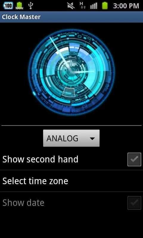 Clock Master screenshot 2