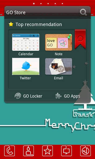 S Christmas Theme GO Launcher screenshot 5