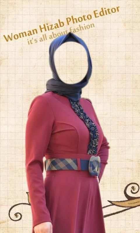 Woman Hizab Photo Editor स्क्रीनशॉट 5