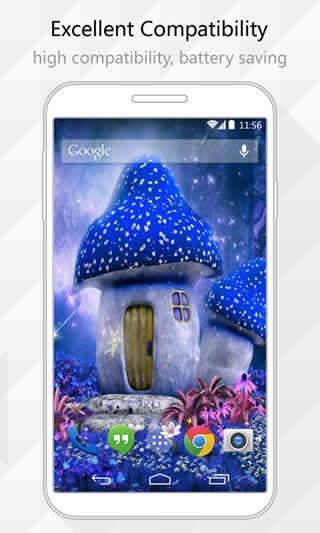 Fairy Mushroom Live Wallpaper screenshot 3