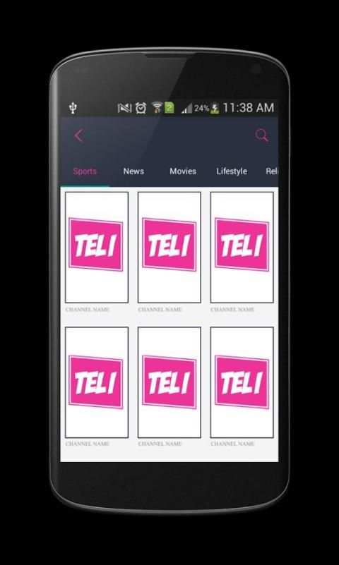 Teli Tv App स्क्रीनशॉट 4