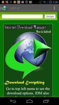 IDM Mini Download Manager screenshot 1