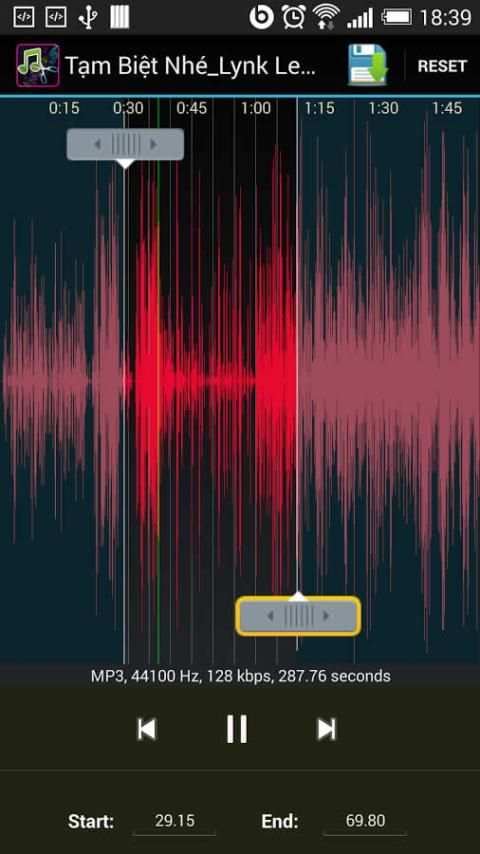 Mp3 Editor screenshot 1