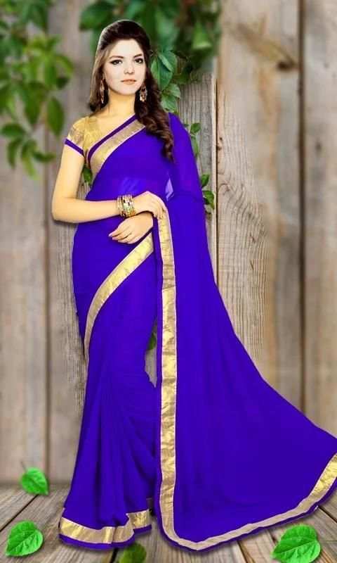 Women saree Photo Change 7 تصوير الشاشة