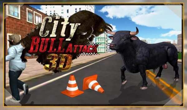 Crazy Angry Bull Revenge 3D screenshot 1