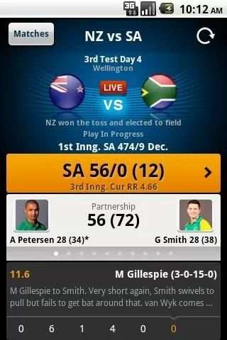 Yahoo Cricket स्क्रीनशॉट 4