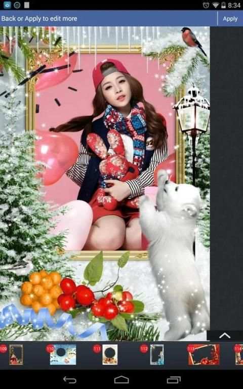 Christmas Photo Frames Pro Fre screenshot 2