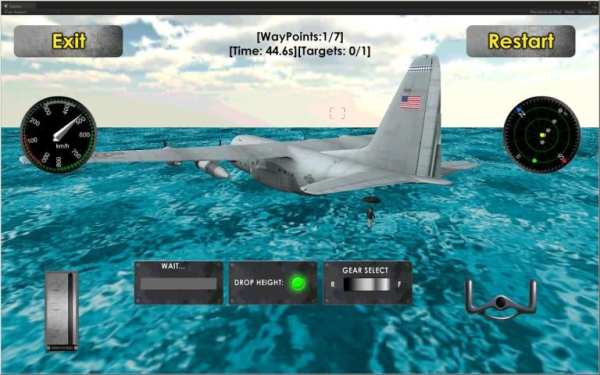 Flight Sim: Transport Plane 3D स्क्रीनशॉट 4