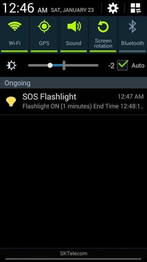 SOS Flashlight -Emergency Call screenshot 6