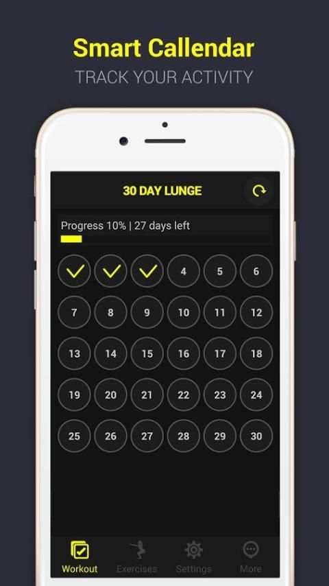 30 Day Lunge Challenge Free screenshot 11