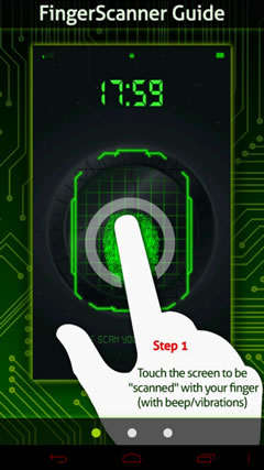 Finger Scanner Lock screenshot 1