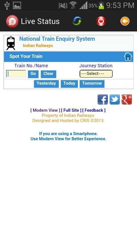 Live Train Status screenshot 2