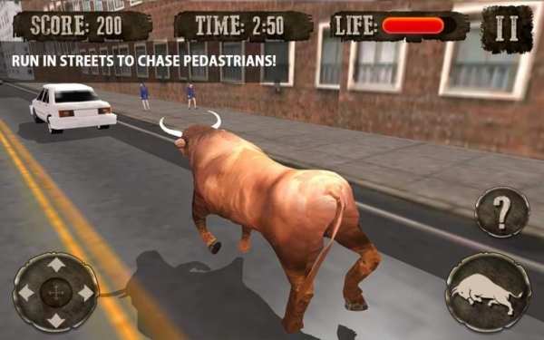 Crazy Angry Bull Revenge 3D screenshot 12