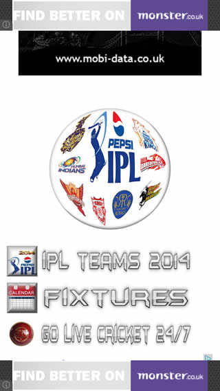 IPL Live 2014 HD-Live Cricket screenshot 1