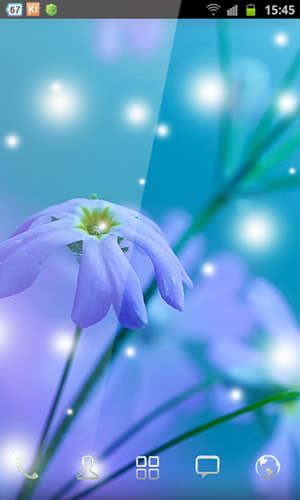 Galaxy S4 3D Live Wallpaper screenshot 2
