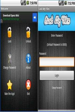Lock My Files скриншот 2