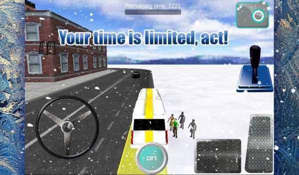 Bus: Winter Road screenshot 2