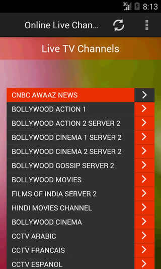 Live TV Channels screenshot 1