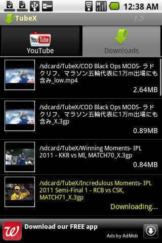 TubeX: Fast YouTube Downloader screenshot 3