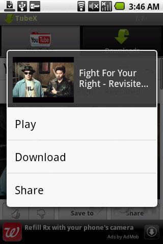 TubeX: Fast YouTube Downloader screenshot 2