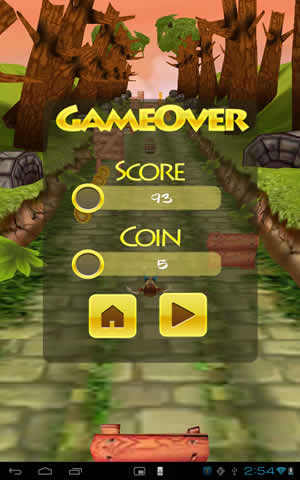 3D Jungle Runner : Racing Game screenshot 3