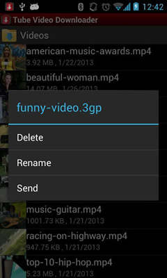 Tube Video Downloader स्क्रीनशॉट 3