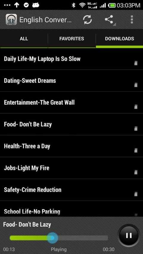English Conversation screenshot 1