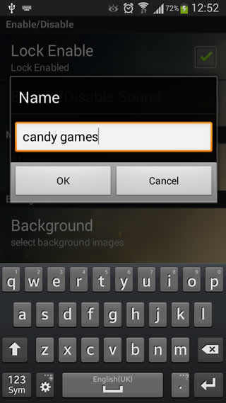 My Name lockscreen screenshot 4
