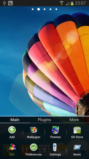 Galaxy S4 Go Launcher EX Theme screenshot 4