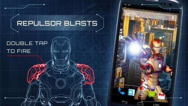 Iron Man 3 Live Wallpaper screenshot 2