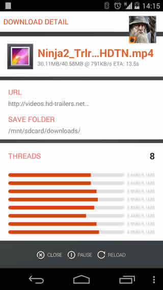 HD MP4 Video Downloader screenshot 2