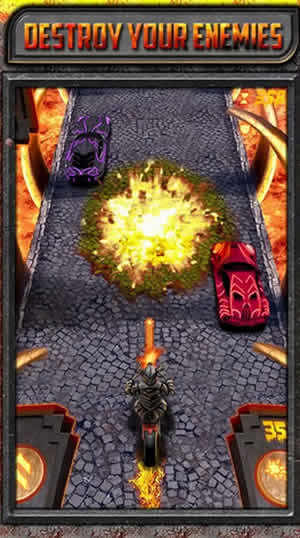 Bike Race Run in Racing Temple screenshot 2