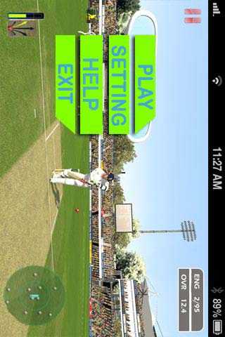 Cricket World Cup game screenshot 3