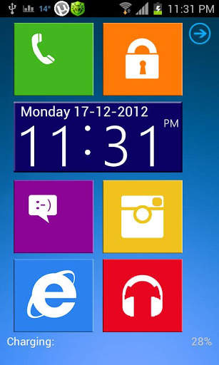 Windows 8 Go Locker Theme screenshot 1