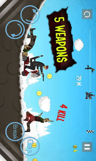 Zombie Hill Racing screenshot 4