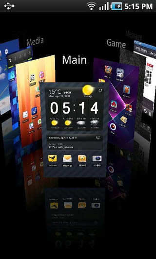 Regina 3D Launcher Pro screenshot 1
