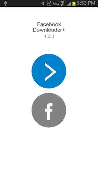 Facebook Video Downloader screenshot 1