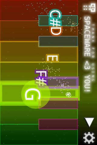 Space Piano screenshot 1