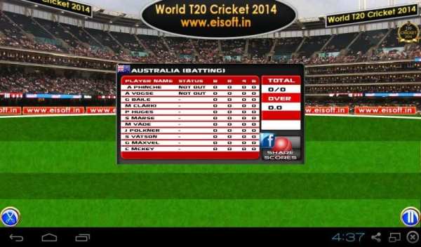 World T20 Cricket 2014 screenshot 8
