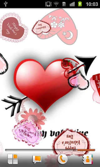 Valentine Live Wallpaper screenshot 2