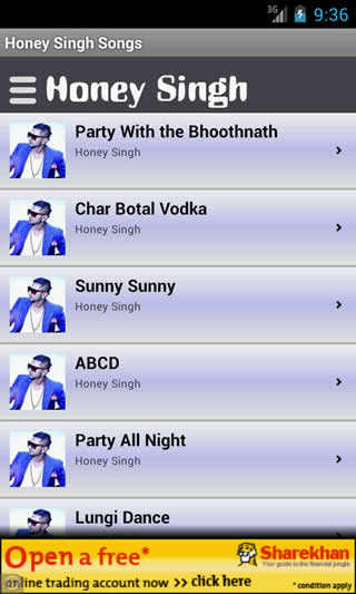 Honey Singh Songs screenshot 1