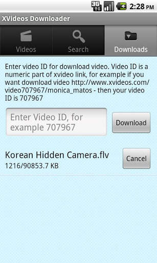Free XVideos Downloader screenshot 3