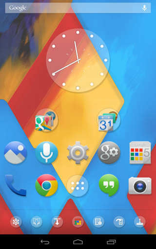 KitKat 4.4 Launcher Theme screenshot 2