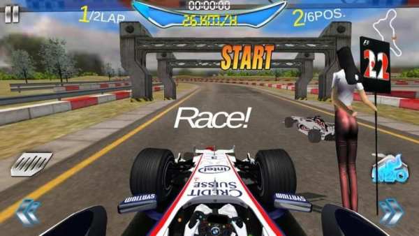 F1 Crazy Racing screenshot 1