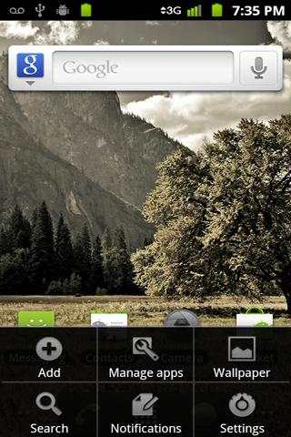 Gingerbread Launcher free screenshot 1