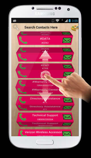 3D Contacts 2 تصوير الشاشة