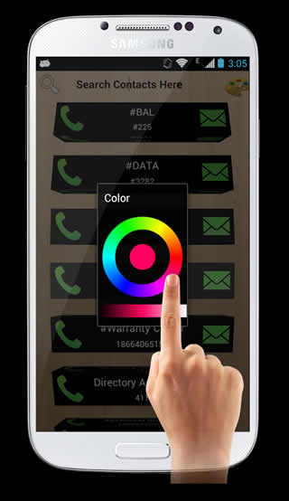 3D Contacts 3 تصوير الشاشة