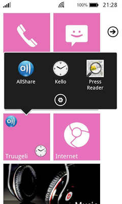 Launcher 7 screenshot 3